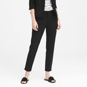Banana Republic Avery Black Ankle Pant